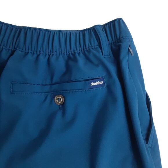 Chubbies Regular Fit Performance Shorts 6” Navy Blue Mens XL Athleisure Gym - Picture 4 of 9